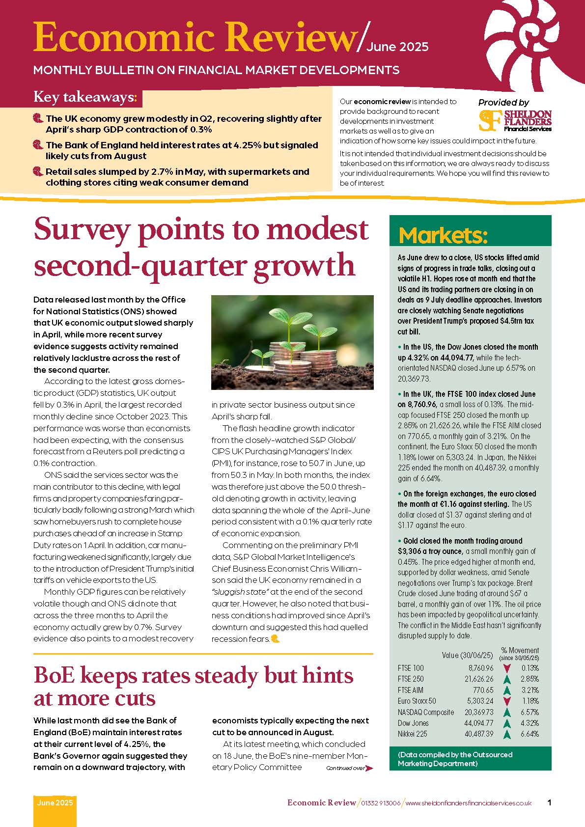 Economic review June 2025
