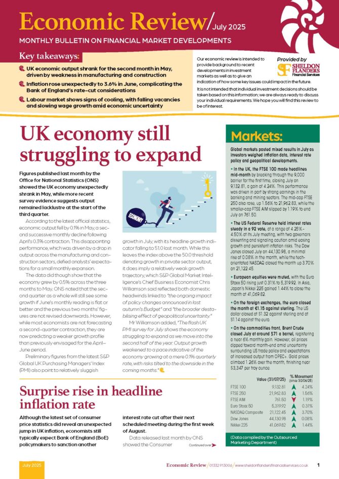 Economic review July 2025