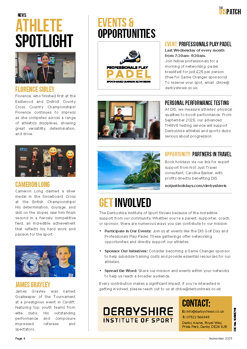 DIS September Newsletter