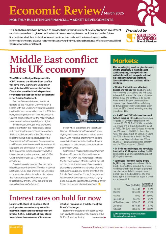 March 2026 – Economic review