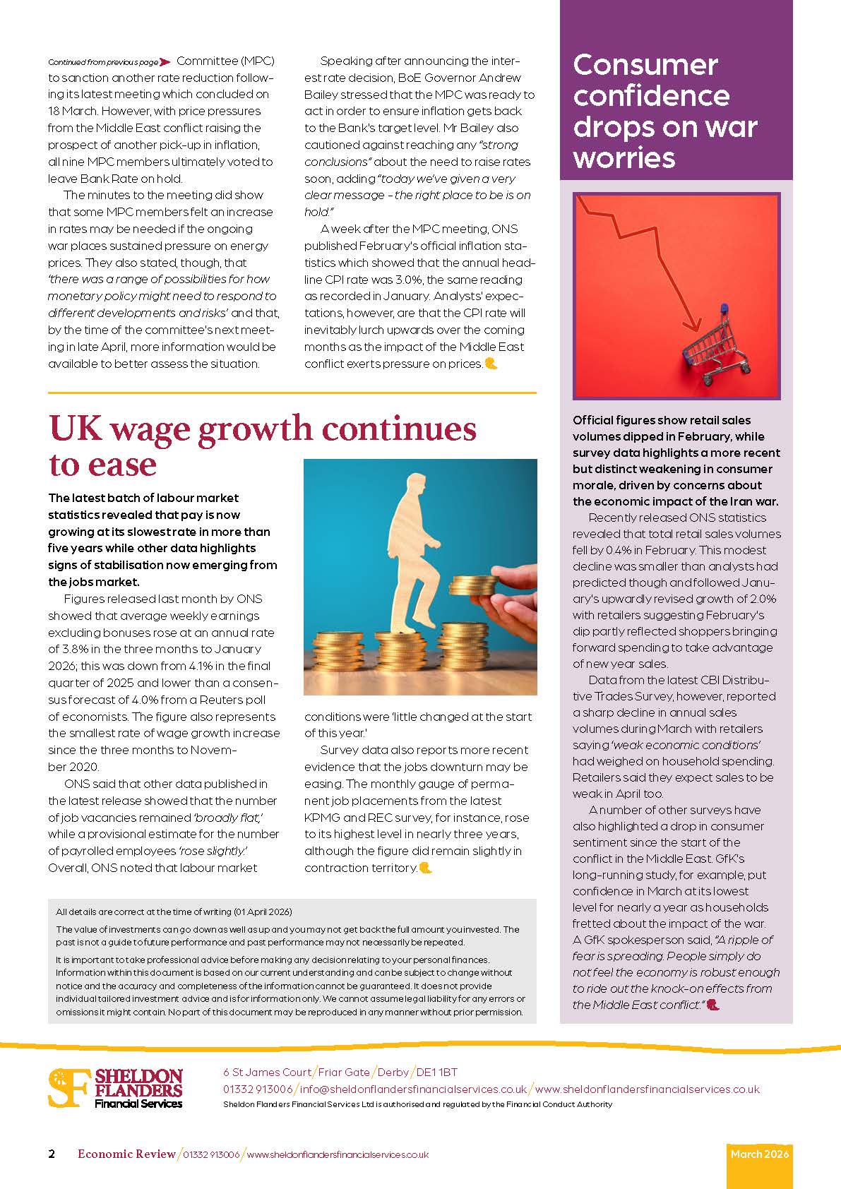 March 2026 – Economic review