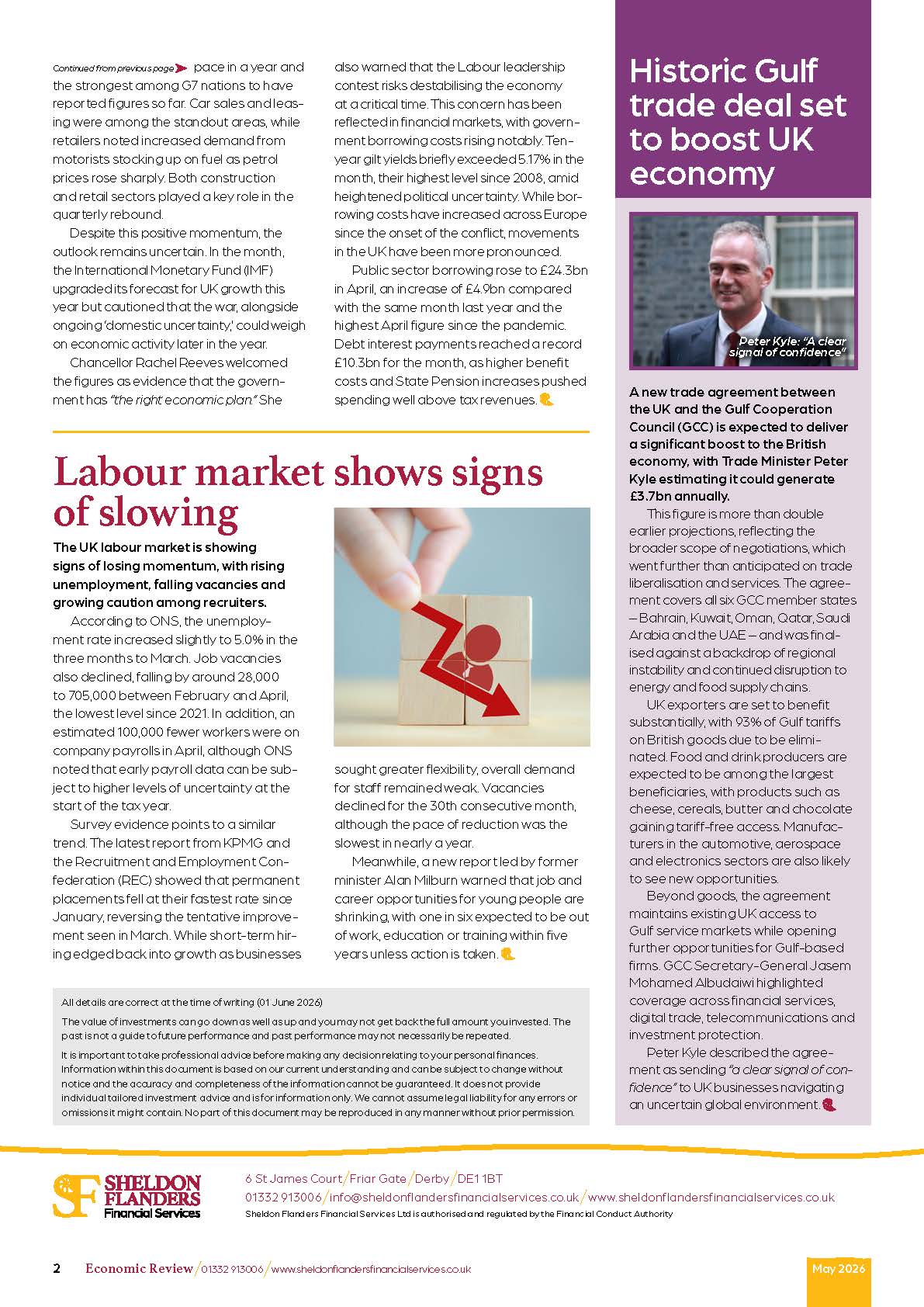 Economic Review – May 2026