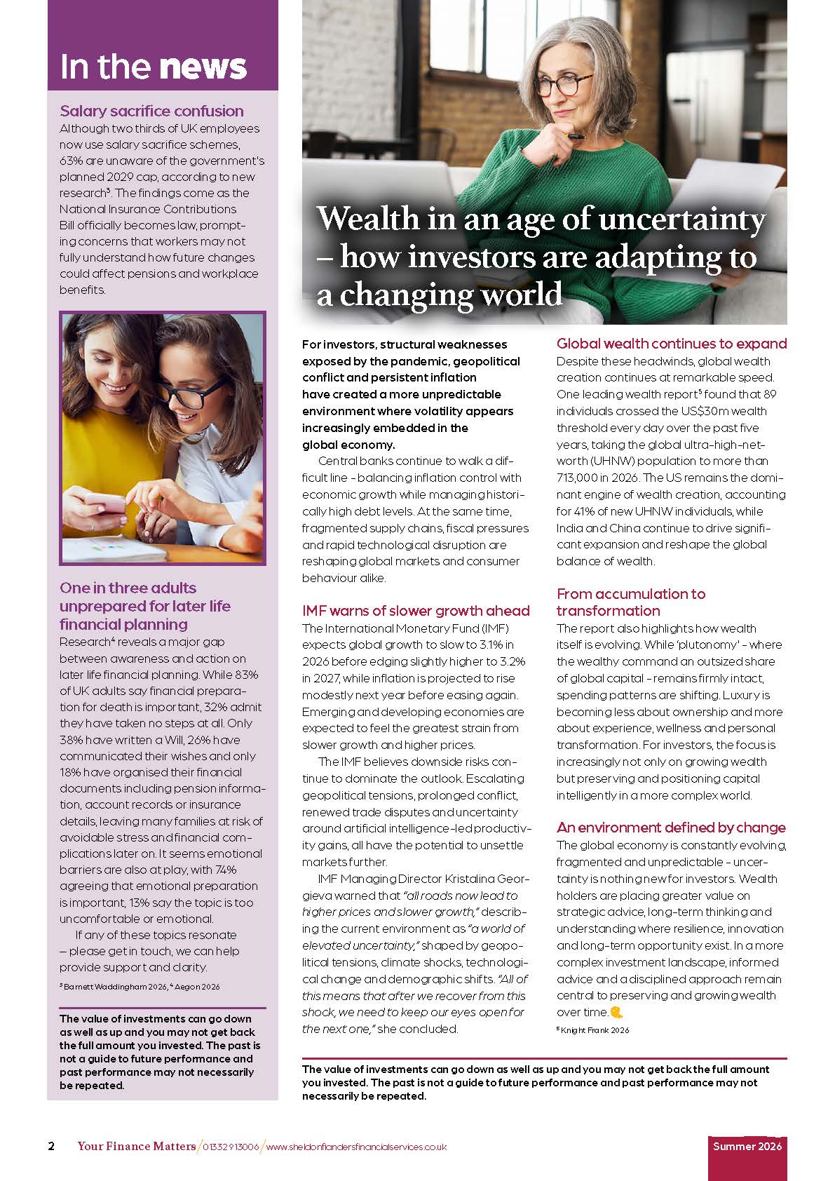 Summer Quarterly Newsletter – 2026
