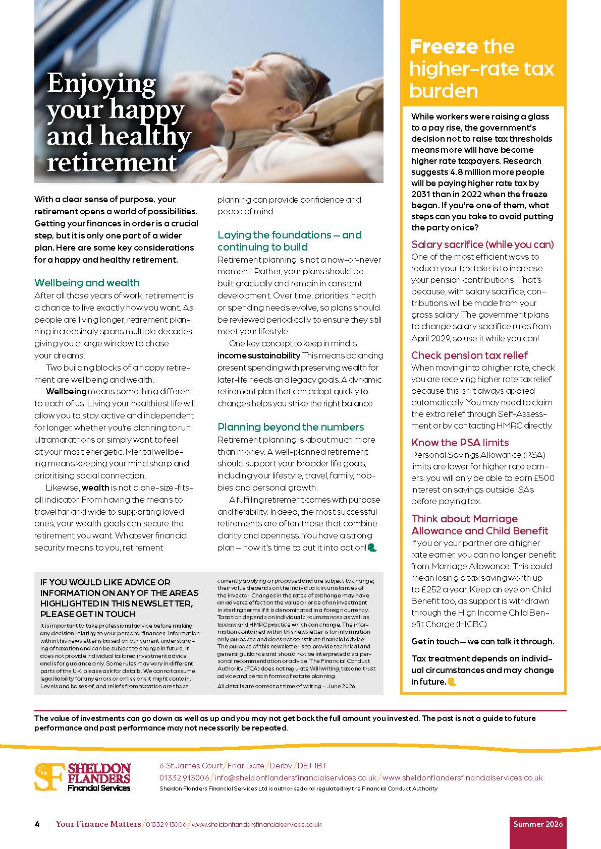 Summer Quarterly Newsletter – 2026